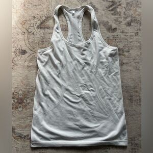 Lululemon Athletica White Tank Top